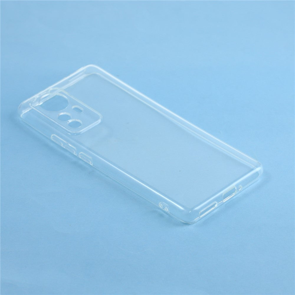 Clear Phone Case For Xiaomi 12 Pro 5G / 12S Pro 5G / 12 Pro (Dimensity) 5G , Ultra Thin Flexible TPU Back Cover