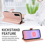 For Samsung Galaxy A37 5G Case with Wrist Strap RFID Blocking Wallet Cowhide Texture Leather Phone Cover