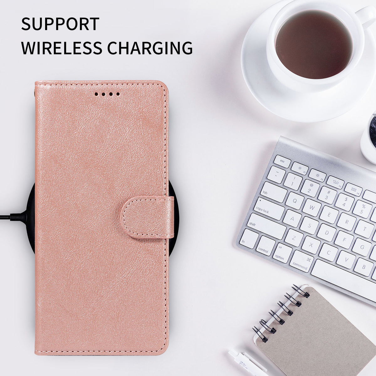 For Samsung Galaxy S24 / Galaxy S25 Case with Wrist Strap RFID Blocking Wallet Cowhide Texture Leather Phone Cover
