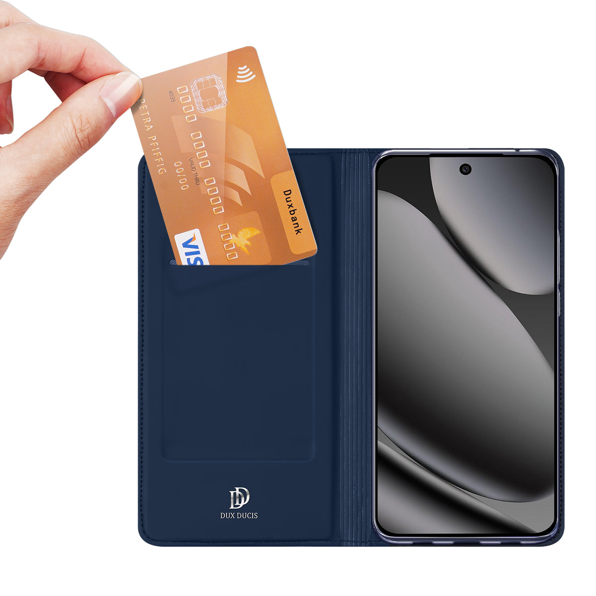 DUX DUCIS Skin Pro Google Pixel 11 Pro XL Läderfodral - Blå