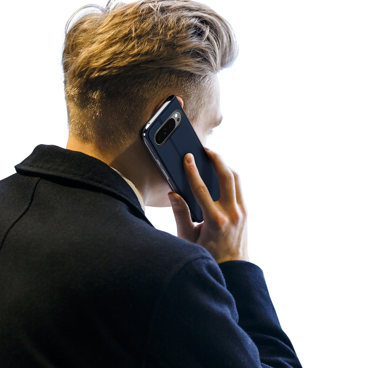 DUX DUCIS Skin Pro Google Pixel 11 Pro XL Läderfodral - Blå