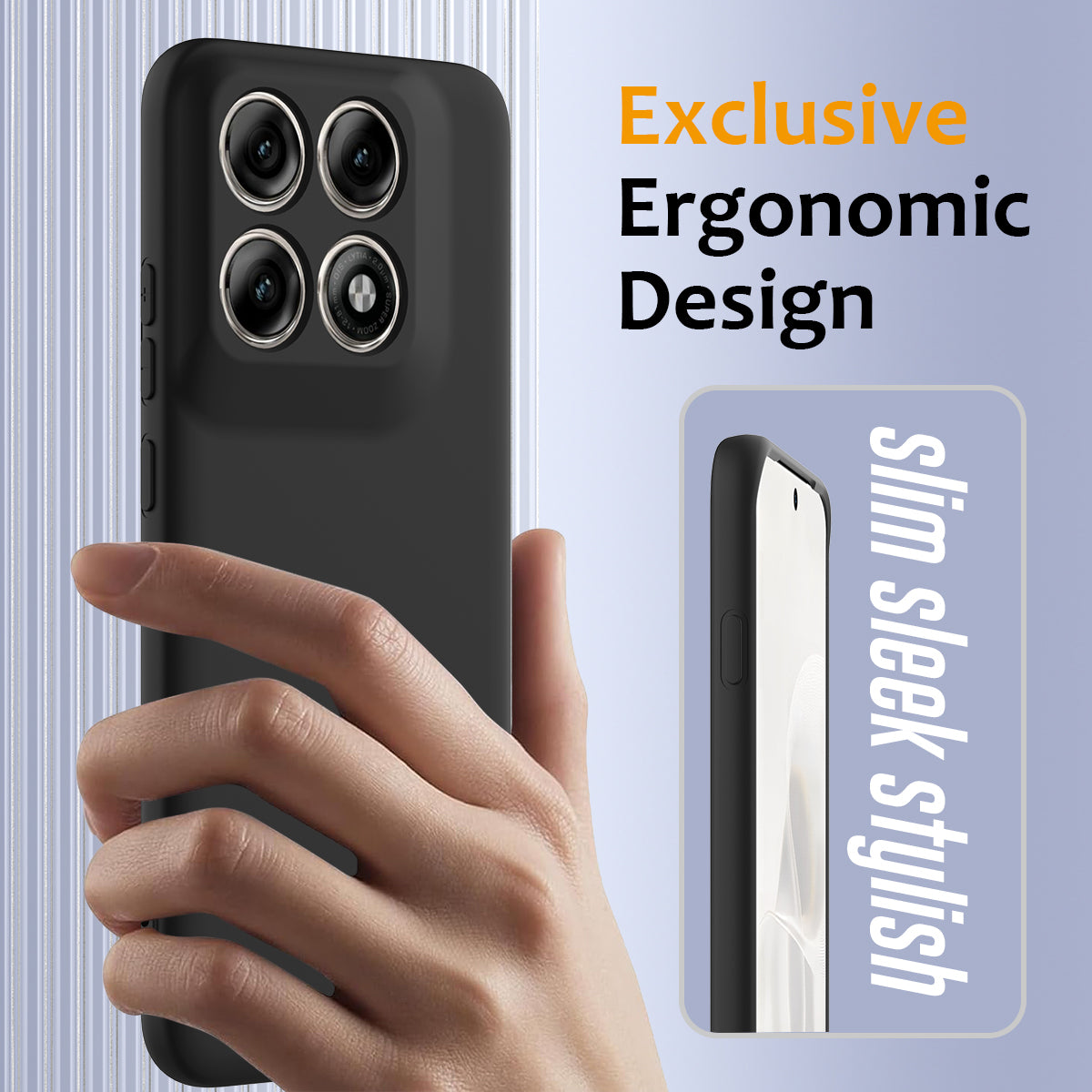 For Motorola Edge 70 Pro+ 5G / 70 Pro 5G Magnetic Case Anti-Drop Liquid Silicone Phone Cover with Lanyard