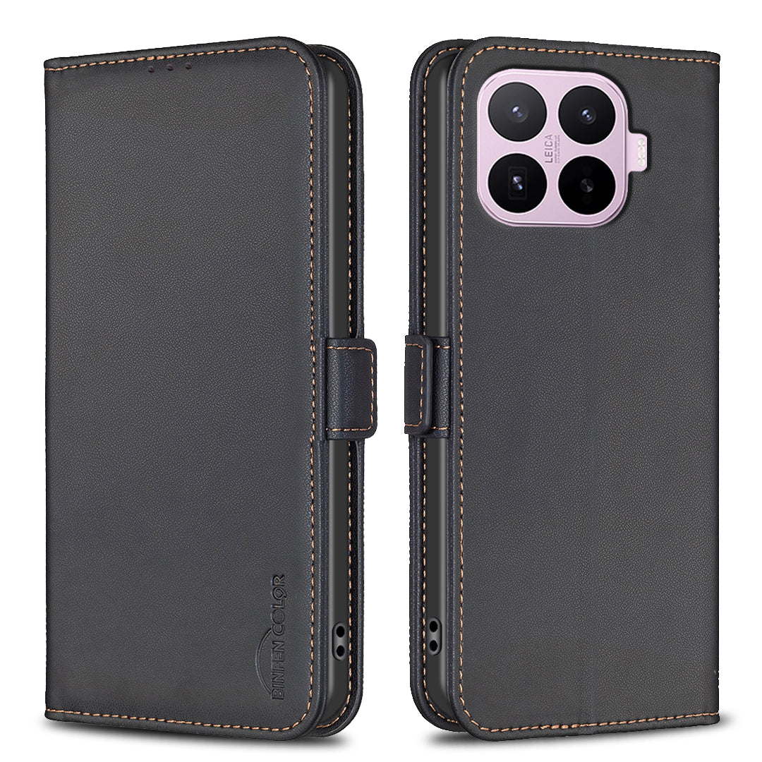 BINFEN COLOR for Xiaomi 17T Case  BF31 PU Leather Flip Folio Phone Wallet Cover
