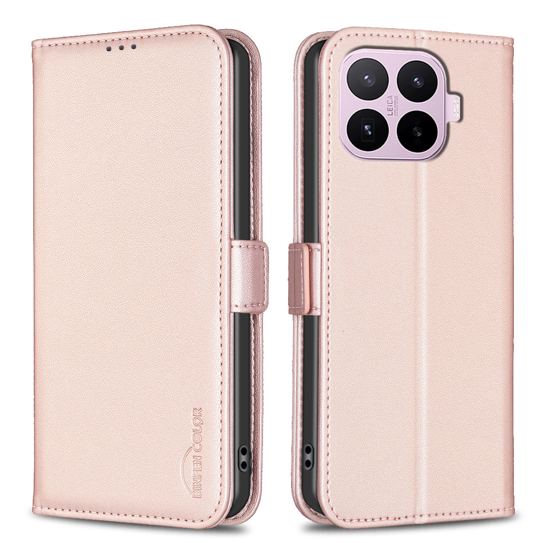 BINFEN COLOR for Xiaomi 17T Case  BF31 PU Leather Flip Folio Phone Wallet Cover