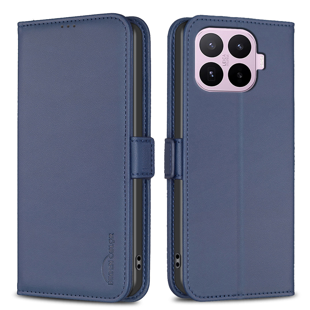 BINFEN COLOR for Xiaomi 17T Case  BF31 PU Leather Flip Folio Phone Wallet Cover