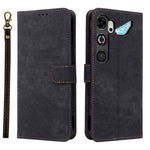 For ZTE nubia Neo 5 GT 5G Wallet Case RFID Blocking PU Leather Phone Cover Stand with Strap