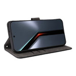 For ZTE nubia Neo 5 GT 5G Wallet Case RFID Blocking PU Leather Phone Cover Stand with Strap