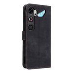 For ZTE nubia Neo 5 GT 5G Wallet Case RFID Blocking PU Leather Phone Cover Stand with Strap