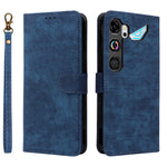 For ZTE nubia Neo 5 GT 5G Wallet Case RFID Blocking PU Leather Phone Cover Stand with Strap