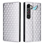 For ZTE nubia Neo 5 GT 5G Case Wallet Rhombus Imprinted PU Leather Phone Cover