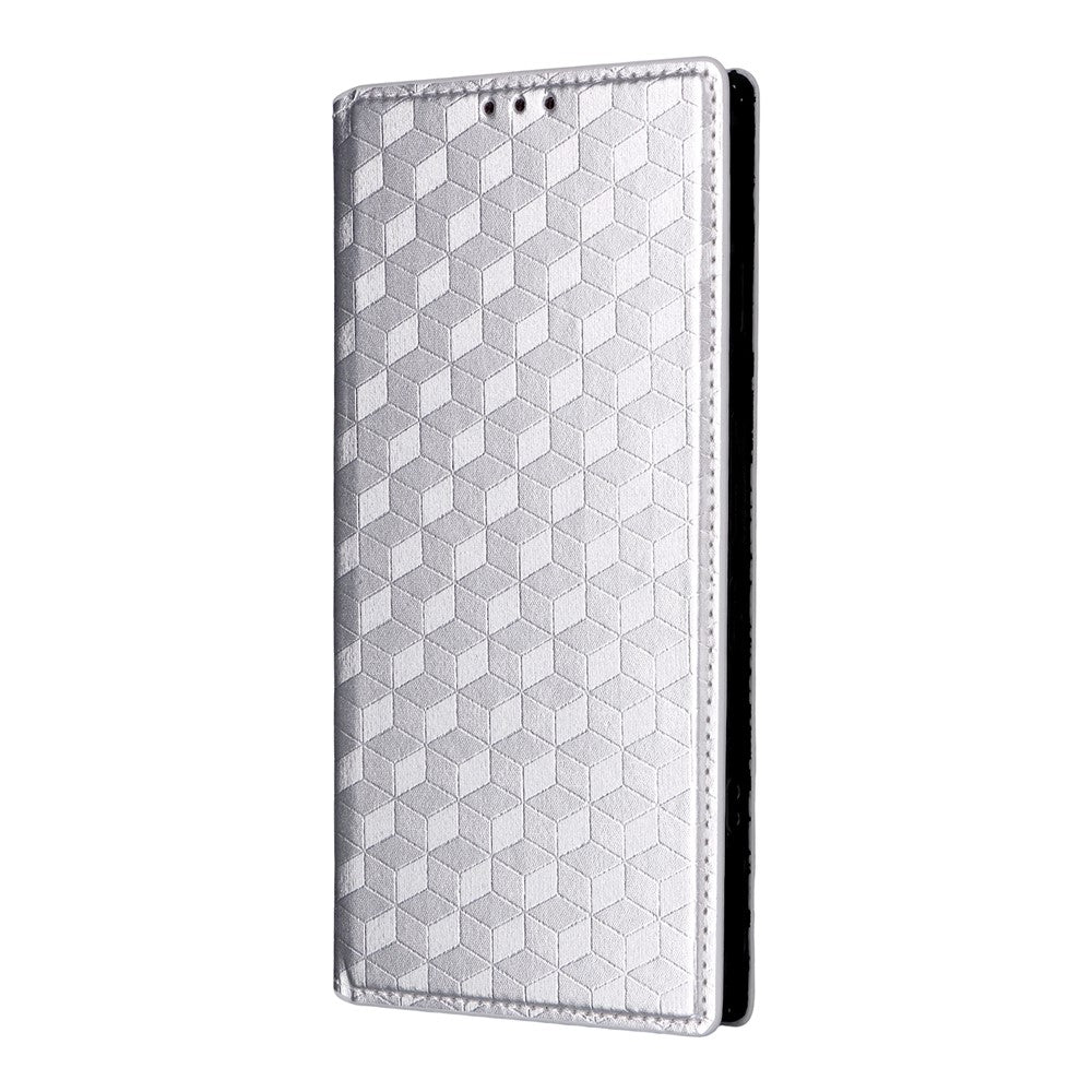 For ZTE nubia Neo 5 GT 5G Case Wallet Rhombus Imprinted PU Leather Phone Cover