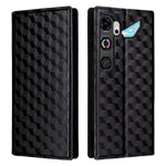 For ZTE nubia Neo 5 GT 5G Case Wallet Rhombus Imprinted PU Leather Phone Cover