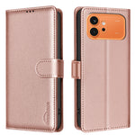 BINFEN COLOR for Honor 600 5G / Honor 600 Pro 5G BF32 Leather Case Wallet RFID Blocking Phone Cover
