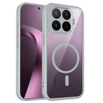 For Xiaomi 17T Magnetic Case Transparent PC + TPU Shockproof Skin-friendly Phone Cover