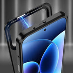 For Xiaomi 17 Max Magnetic Case Aluminium Alloy PC Matte Phone Cover Pop-Up Snap Lock