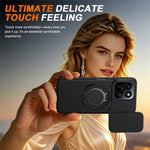 For Honor 200 Smart 5G / X7c 4G / X7c 5G Case Magnetic Case Ring Kickstand Slide Camera Cover TPU PC Hybrid Phone Shell
