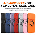 For Honor 200 Smart 5G / X7c 4G / X7c 5G Case Magnetic Case Ring Kickstand Slide Camera Cover TPU PC Hybrid Phone Shell