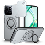 For Honor 200 Smart 5G / X7c 4G / X7c 5G Case Magnetic Case Ring Kickstand Slide Camera Cover TPU PC Hybrid Phone Shell