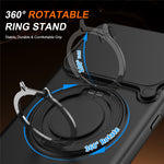 For Honor 400 Smart 4G  /  400 Smart 5G  /  X7d 4G Case Magnetic Case Ring Kickstand Slide Camera Cover TPU PC Hybrid Phone Shell