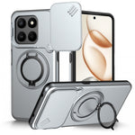 For Honor 400 Smart 4G / 400 Smart 5G / X7d 4G cover Magnetisk cover Ring-stativ Skydbart kamera cover TPU PC Hybrid telefoncover