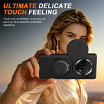 For Honor Magic7 Lite 5G  /  X60 Pro 5G  /  X9c 5G Case Magnetic Case Ring Kickstand Slide Camera Cover TPU PC Hybrid Phone Shell