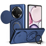 For Honor Magic7 Lite 5G  /  X60 Pro 5G  /  X9c 5G Case Magnetic Case Ring Kickstand Slide Camera Cover TPU PC Hybrid Phone Shell
