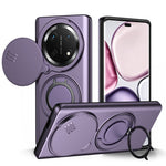 For Honor Magic7 Lite 5G  /  X60 Pro 5G  /  X9c 5G Case Magnetic Case Ring Kickstand Slide Camera Cover TPU PC Hybrid Phone Shell