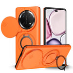 For Honor Magic7 Lite 5G  /  X60 Pro 5G  /  X9c 5G Case Magnetic Case Ring Kickstand Slide Camera Cover TPU PC Hybrid Phone Shell