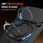For Honor 600 5G  /  600 Pro 5G Case Magnetic Case Ring Kickstand Slide Camera Cover TPU PC Hybrid Phone Shell