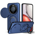 For Honor X9a 5G Cover Magnetisk Cover Ring Støtteben Skydbart Kameradæksel TPU PC Hybrid Telefoncover