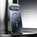 For Google Pixel 11 Pro XL Magnetic Case Full Lens Coverage Electroplated TPU Shockproof Phone Cover