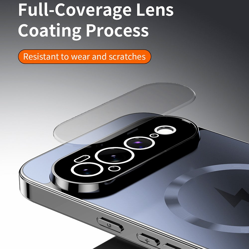For Google Pixel 11 Pro XL Magnetic Case Full Lens Coverage Electroplated TPU Shockproof Phone Cover
