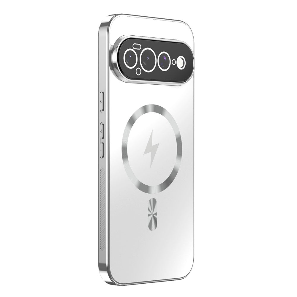 For Google Pixel 11 Pro XL Magnetic Case Full Lens Coverage Electroplated TPU Shockproof Phone Cover