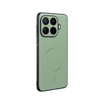 For Xiaomi 17T Pro Magnetic Case Leather Coated TPU + PC Phone Cover