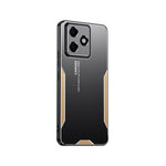 Til Oppo A6c 4G Telefoncover Bagcover i Aluminiumlegering TPU PC