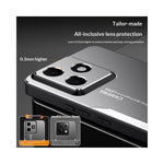 Til Oppo A6c 4G Telefoncover Bagcover i Aluminiumlegering TPU PC