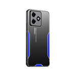 Til Oppo A6c 4G Telefoncover Bagcover i Aluminiumlegering TPU PC