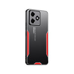Til Oppo A6c 4G Telefoncover Bagcover i Aluminiumlegering TPU PC