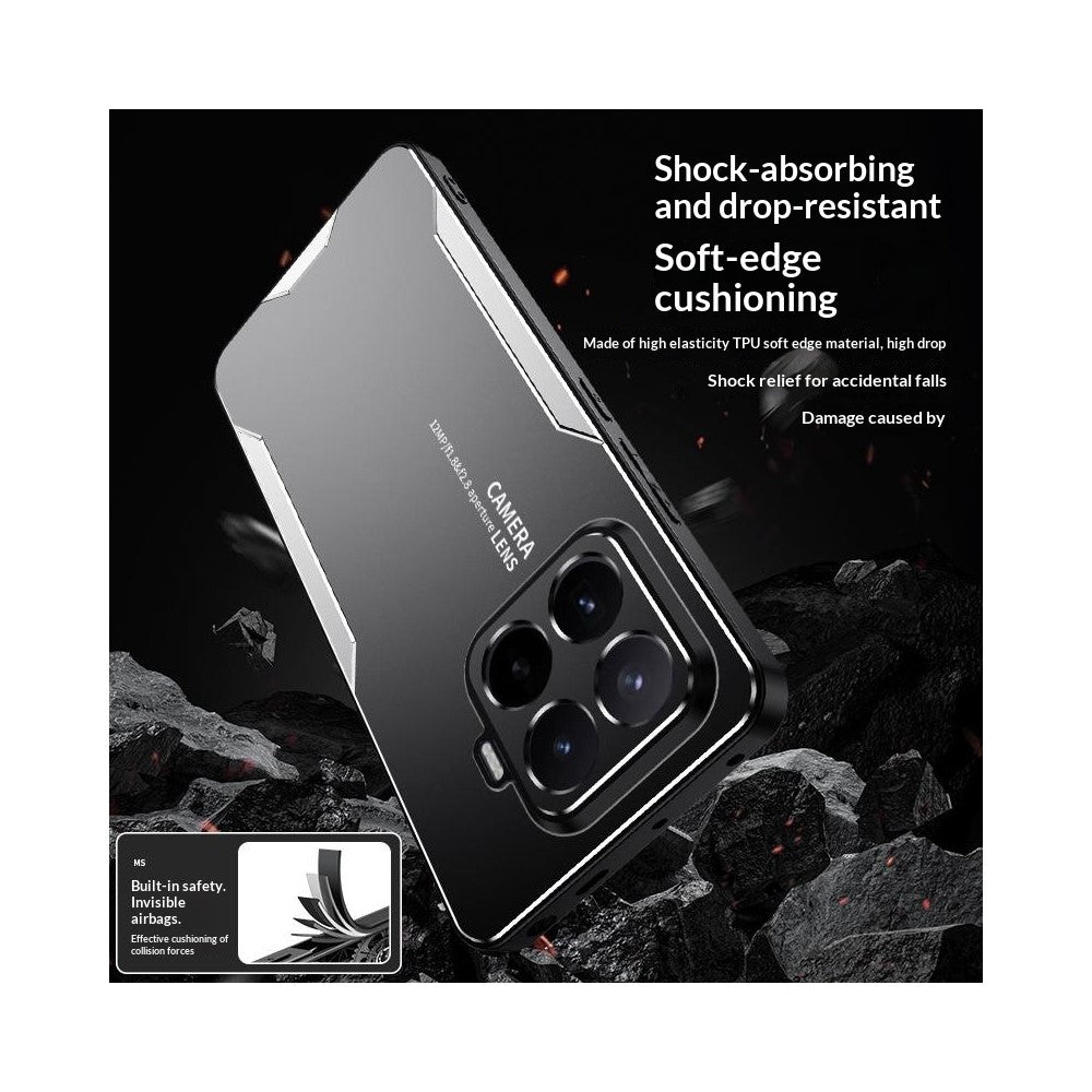 For Xiaomi 17T Pro Phone Case Aluminium Alloy TPU PC Back Cover