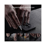 For Xiaomi 17T Pro Case Wood Texture PU Leather Coated PC TPU Phone Cover