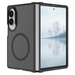 For Samsung Galaxy Z Fold8 Magnetic Case TPU Frame Acrylic Back Phone Cover Skin Touch