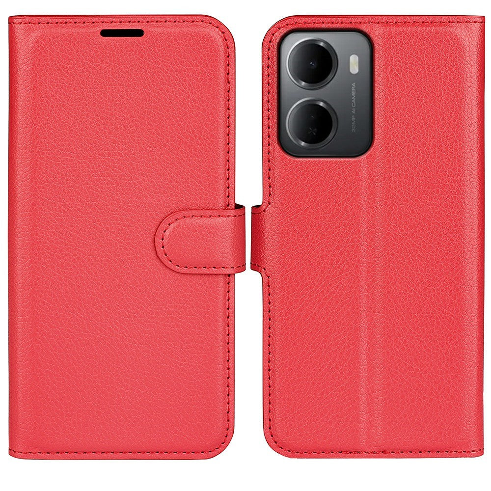 For Xiaomi Redmi 15a 5G Case Wallet Stand Litchi Texture Shockproof Leather Phone Cover