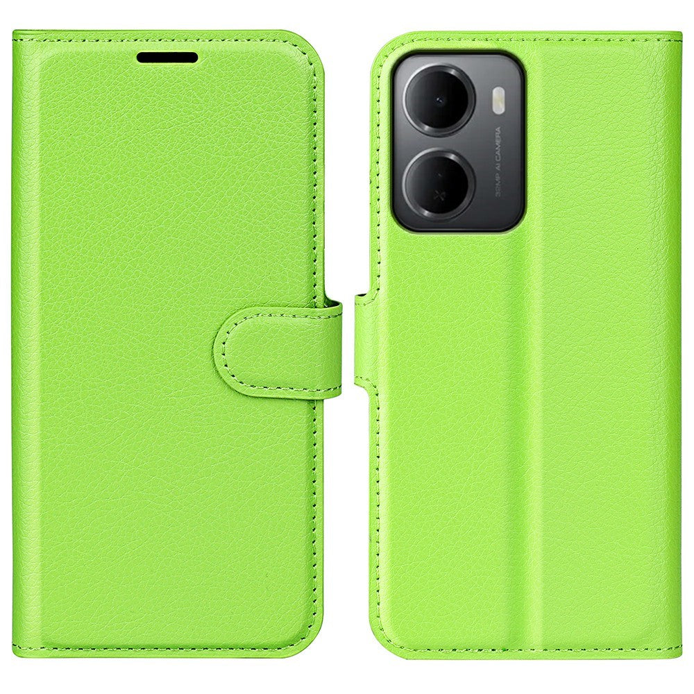 For Xiaomi Redmi 15a 5G Case Wallet Stand Litchi Texture Shockproof Leather Phone Cover