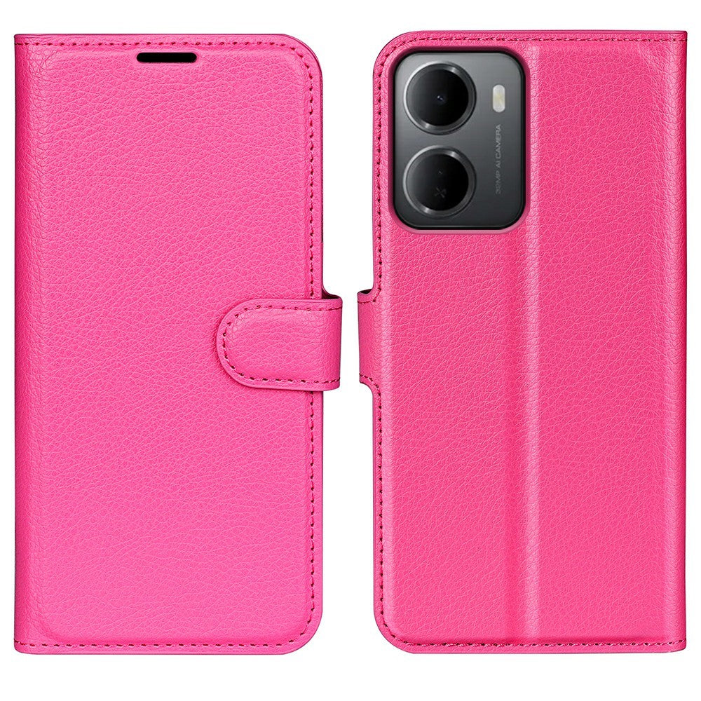 For Xiaomi Redmi 15a 5G Case Wallet Stand Litchi Texture Shockproof Leather Phone Cover