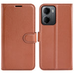 For Xiaomi Redmi 15a 5G Case Wallet Stand Litchi Texture Shockproof Leather Phone Cover