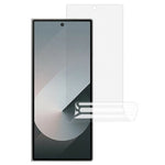 Til Samsung Galaxy Z Flip8 Magnetisk Cover PC + TPU Klart Telefoncover + 2 Stk. Hærdet Glasfilm til Udvendig Skærm + 2 Stk. Hydrogelfilm til Indvendig Skærm