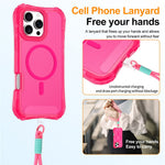 For iPhone 12 / 12 Pro Magnetic Phone Case Soft-touch 2-in-1 PC+TPU Shockproof Cover Compatible with MagSafe