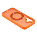 For iPhone 16 Plus Case Rotating Kickstand TPU + PC Anti-slip Matte Phone Back Cover