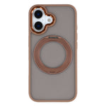 For iPhone 16 Plus Case Rotating Kickstand TPU + PC Anti-slip Matte Phone Back Cover