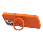 For iPhone 15 Pro Case Rotating Kickstand TPU + PC Anti-slip Matte Phone Back Cover